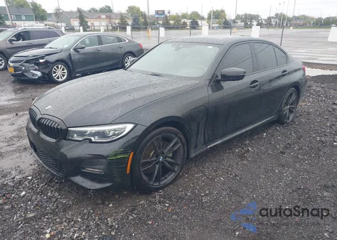 2021 BMW 3 Series 330E из США, поврежденный, VIN 3MW5P7J02M8B75822